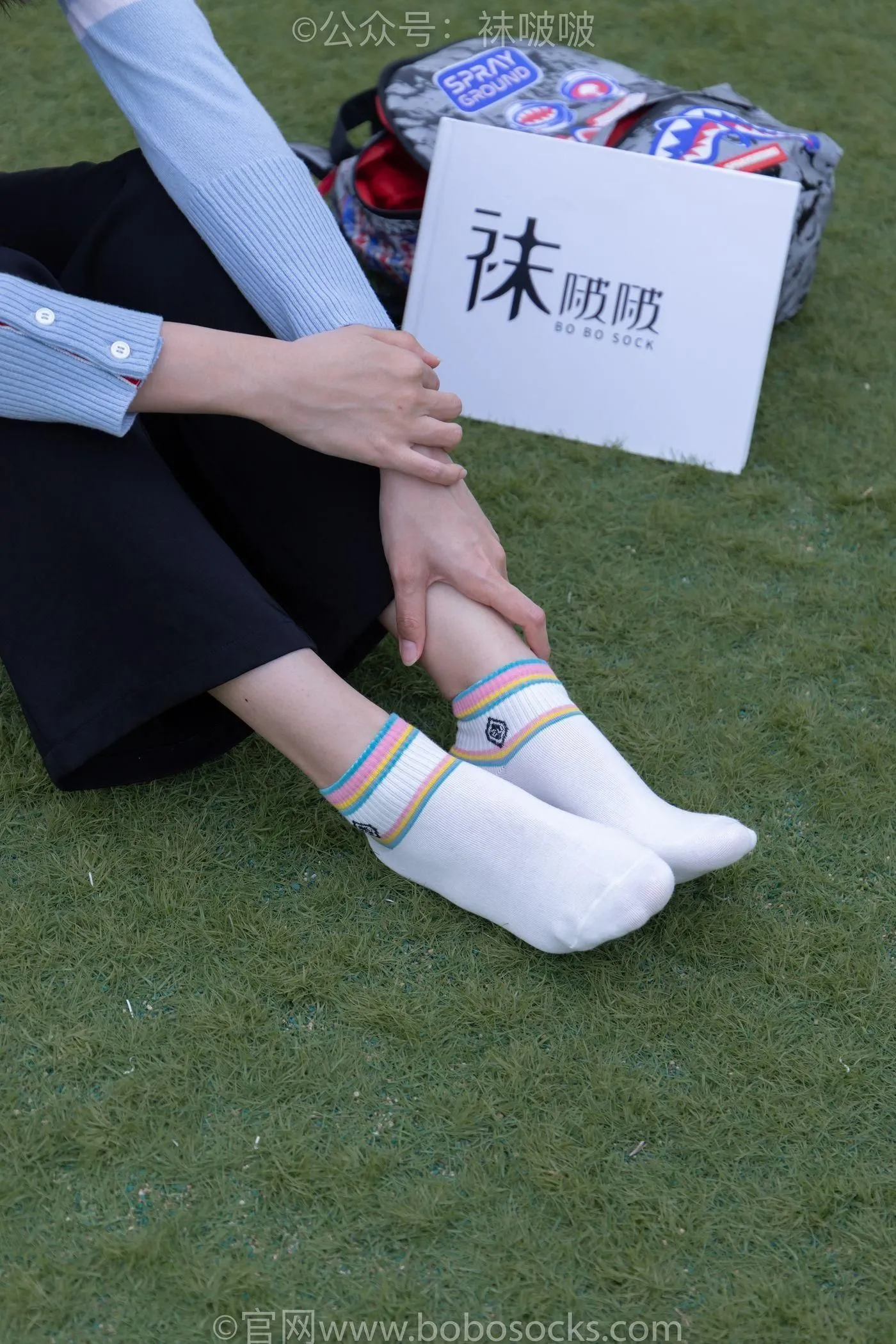 [BoBoSocks袜啵啵]NO.021 泡芙-板鞋、白棉袜、裸足 [131P]插图1
